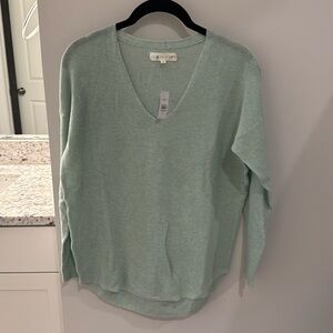 NWT Lou & Grey Mint Green Sweater